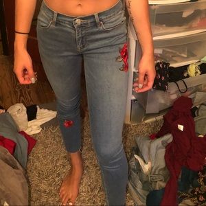 pacsun rose jeans